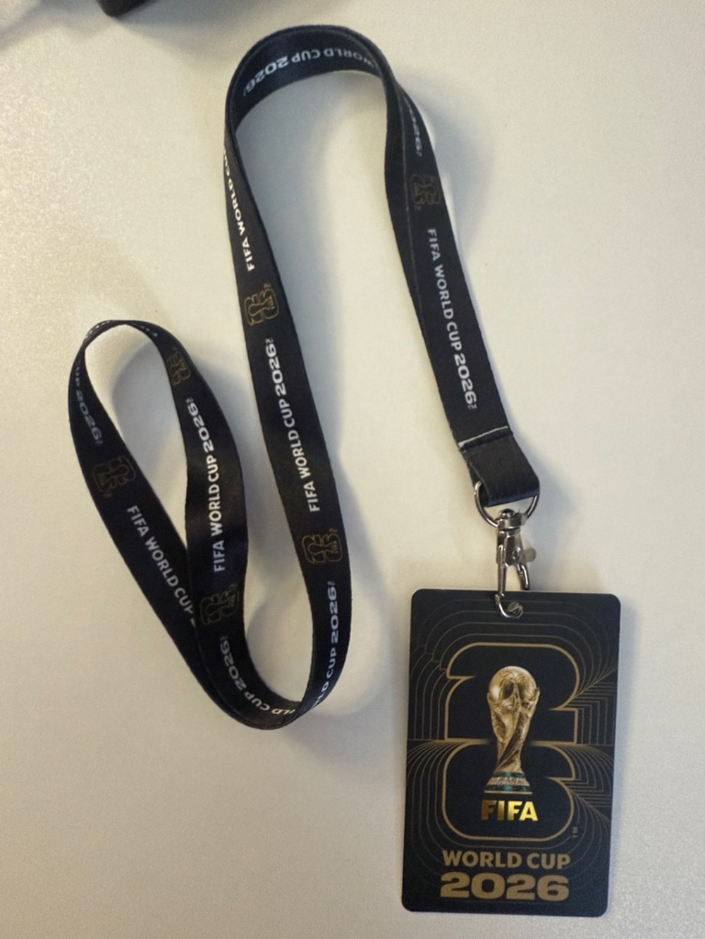 FIFA World Cup 2026 Lanyard Badge